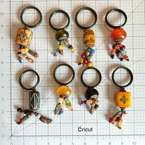 8-Piece Pier 1 Napkins Rings Set